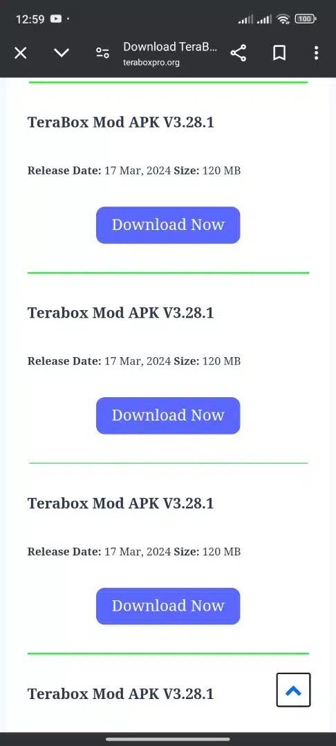 TeraBox Download screenshot
